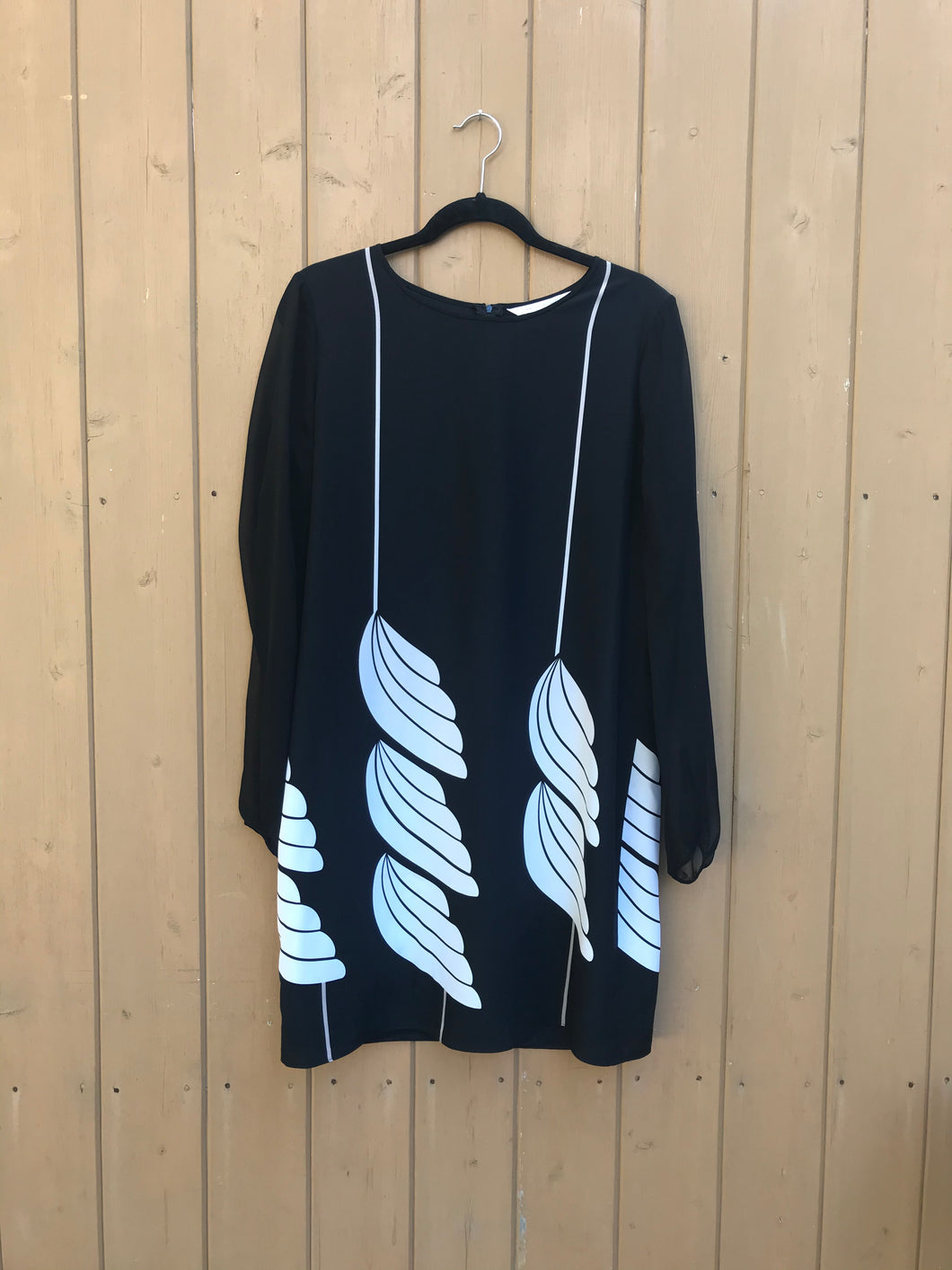 DIANE VON FURSTENBERG Long Sleeve Silk Dress