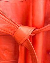 Load image into Gallery viewer, SAMUEL ROBERT Vintage Belted Leather Dress
