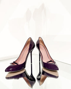 GUCCI Patent Leather High Heel Pumps