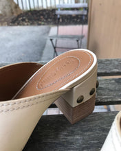 Load image into Gallery viewer, SEE BY CHLOE Crisscross Studded Leather Mules
