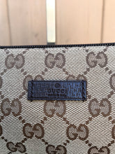 Load image into Gallery viewer, GUCCI GG Canvas Leather Pochette
