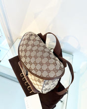 Load image into Gallery viewer, GUCCI Monogram Canvas Flap Backpack
