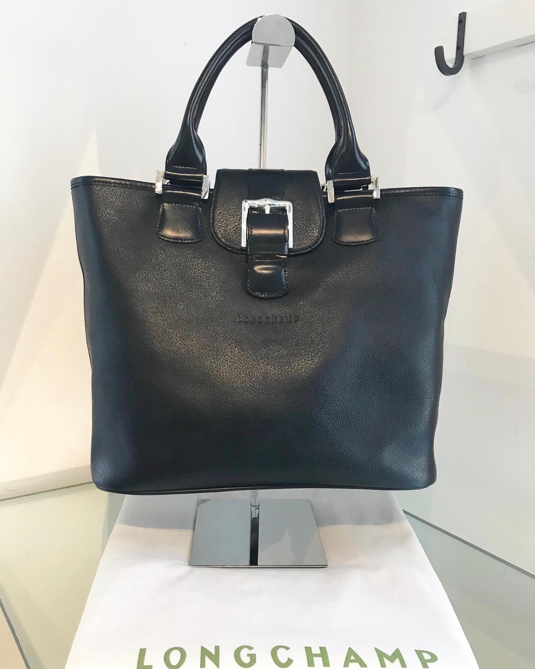 LONGCHAMP Leather Handle Bag