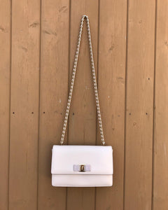 SALVATORE FERRAGAMO Ginny Leather Crossbody Bag
