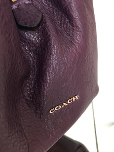COACH Leather Shoulder Bag