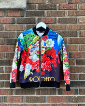 Load image into Gallery viewer, LOVE MOSCHINO Multi Floral Print Bomber Jacket
