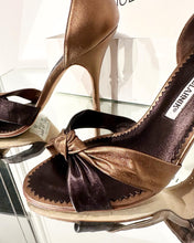 Load image into Gallery viewer, MANOLO BLAHNIK Leather High Heel Sandals
