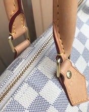 Load image into Gallery viewer, LOUIS VUITTON Damier Azur Canvas Speedy 30
