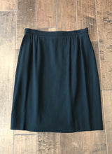 Load image into Gallery viewer, GIORGIO ARMANI Vintage Wool Blend Pinstripe Skirt
