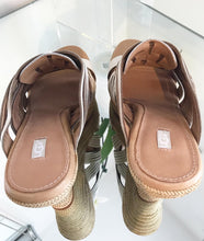 Load image into Gallery viewer, UGG Australia Melinda Platform Leather Wedge Sandal Slides
