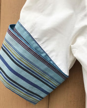 Load image into Gallery viewer, TODD OLDHAM Vintage Jewel Embellished Short Sleeve Tie Front Shirt
