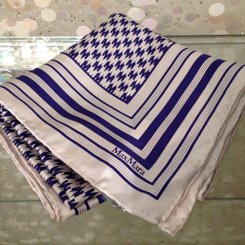 MAX MARA Square Silk Scarf