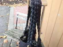Load image into Gallery viewer, GUCCI Black Guccisima Leather Medium Horsebit Pelham Shoulder Bag
