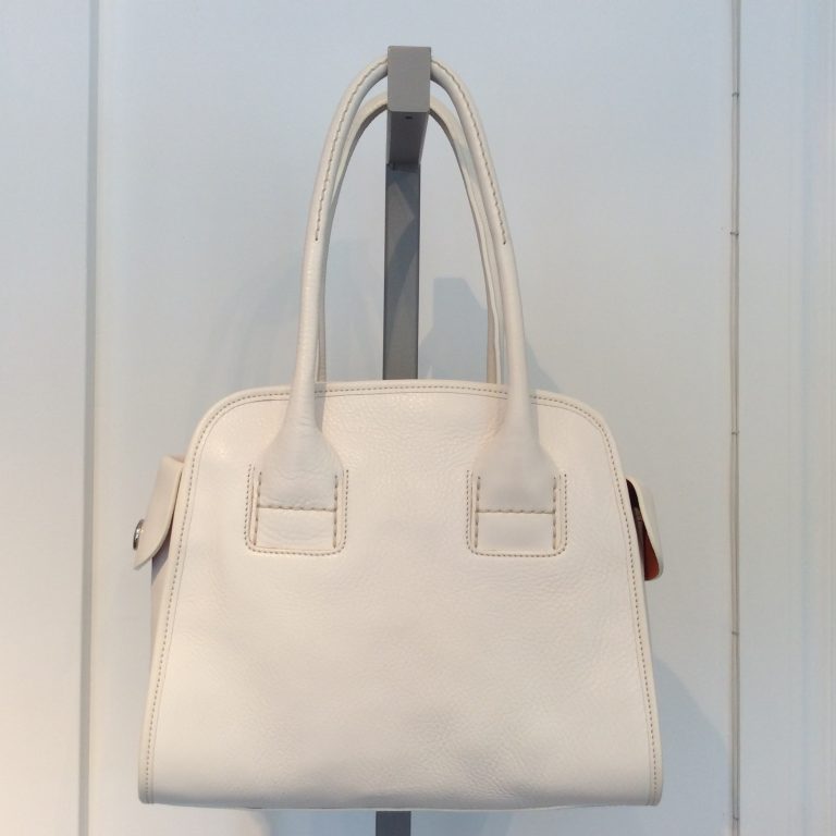 HOGAN Leather Top Handle Bag