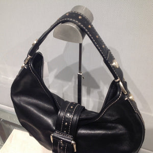 MICHAEL MICHAEL KORS Leather Hobo Shoulder Bag