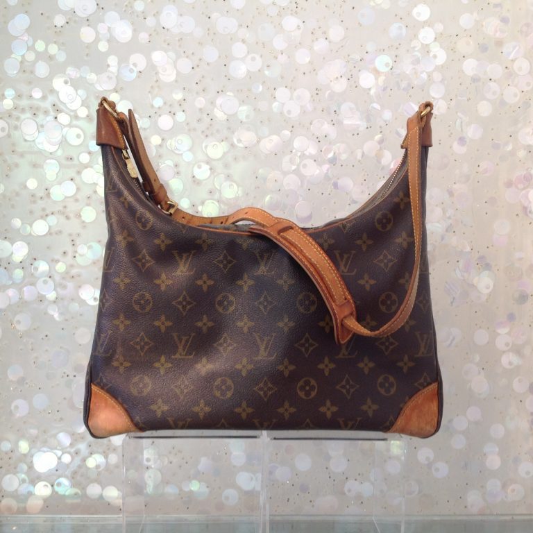 LOUIS VUITTON Monogram Leather Shoulder Bag