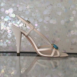 CHRISTIAN DIOR Leather High Heel Sandals