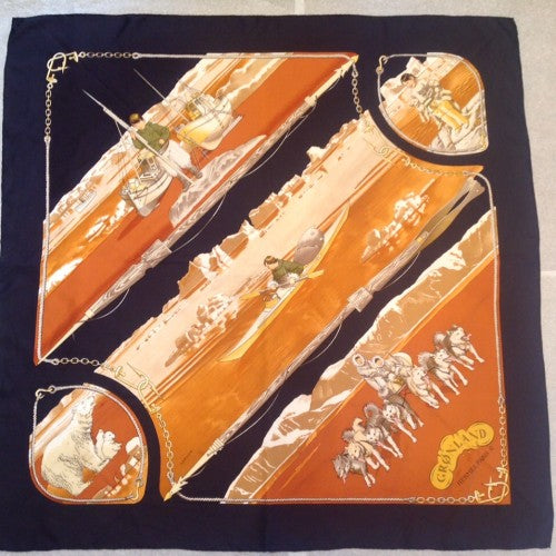 HERMÈS Silk Scarf
